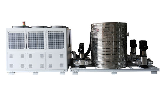 良い価格 耐久性空気冷却工業冷却機 40HP 113.58 KW/Hr 水塔 / 6 PC ファン オンライン