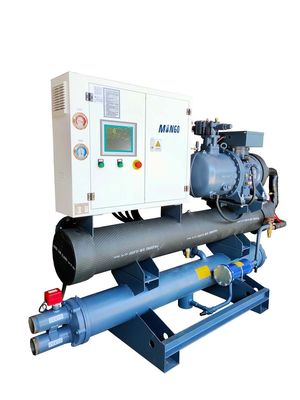 良い価格 140HP 140KW/Hr 産業用スクリューチラー 30KW コンプレッサー水冷却機 オンライン