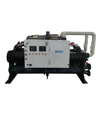良い価格 ISO 水冷式スクリューチラー 1100HP 1100KW/Hr 189.2m3/H 循環流量ダブル回路 オンライン
