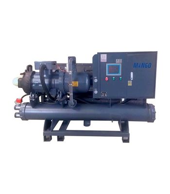良い価格 エネルギー効率の高い水冷却スクリューチラー 100HP 100KW/h 冷却容量 オンライン