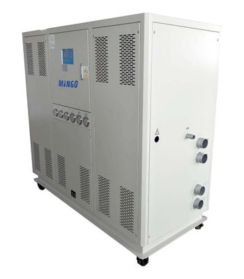 良い価格 2入口 2出口 HVACウォーターチラー インダストリアル 30HP 99.19-116.05KW/Hr オンライン