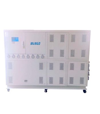 良い価格 低騒音水冷工業冷蔵庫 50HP 153.91KW/Hr 4入口 4出口 オンライン